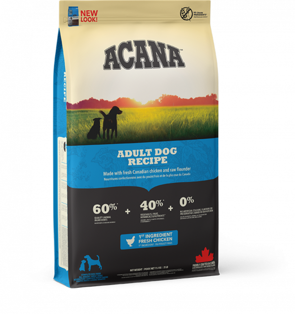 Acana Heritage Grain Free Senior All Breed Dry Dog Food - 11.4kg